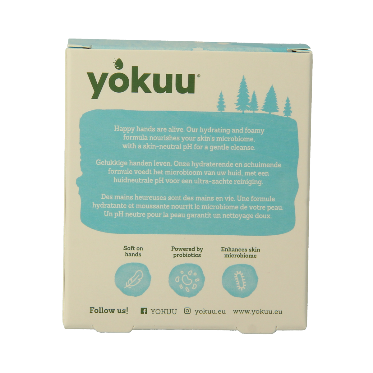 Yokuu Handzeep thyme & sea salt refill 2.00 Stuks