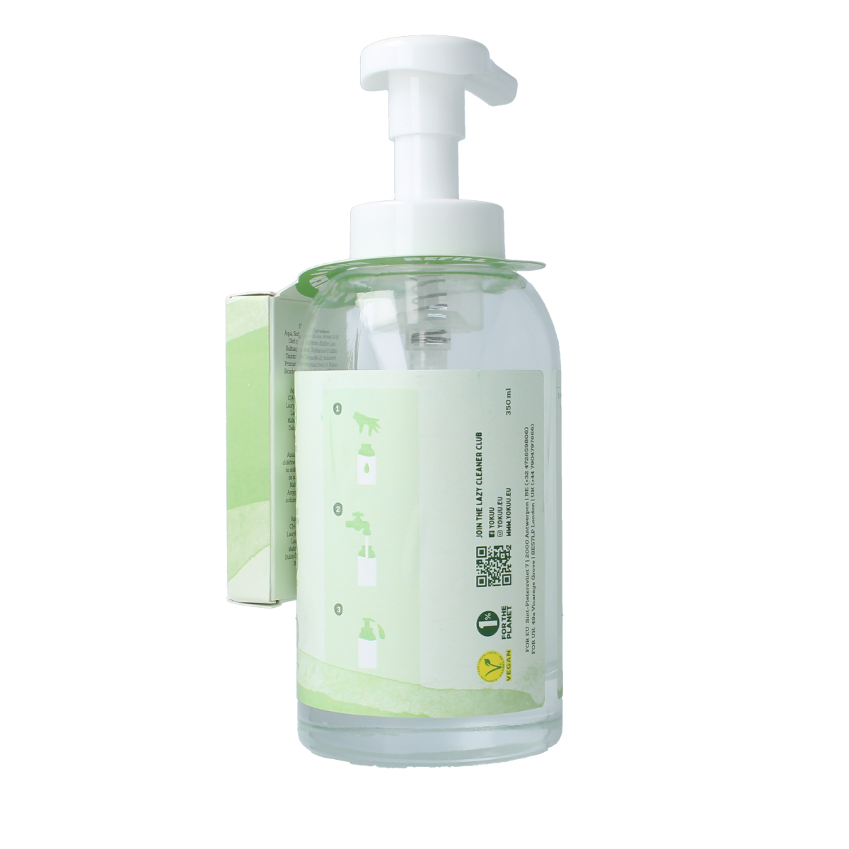 Yokuu Bodywash matcha startkit (1tablet + 1 fles) 1.00 Set