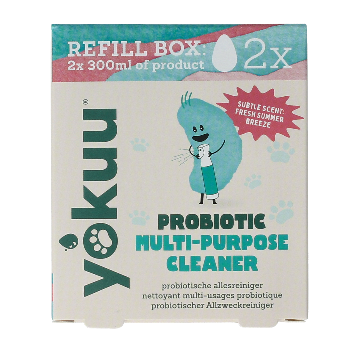 Yokuu Probio allesreiniger voor huisdieren refill 2.00 Stuks