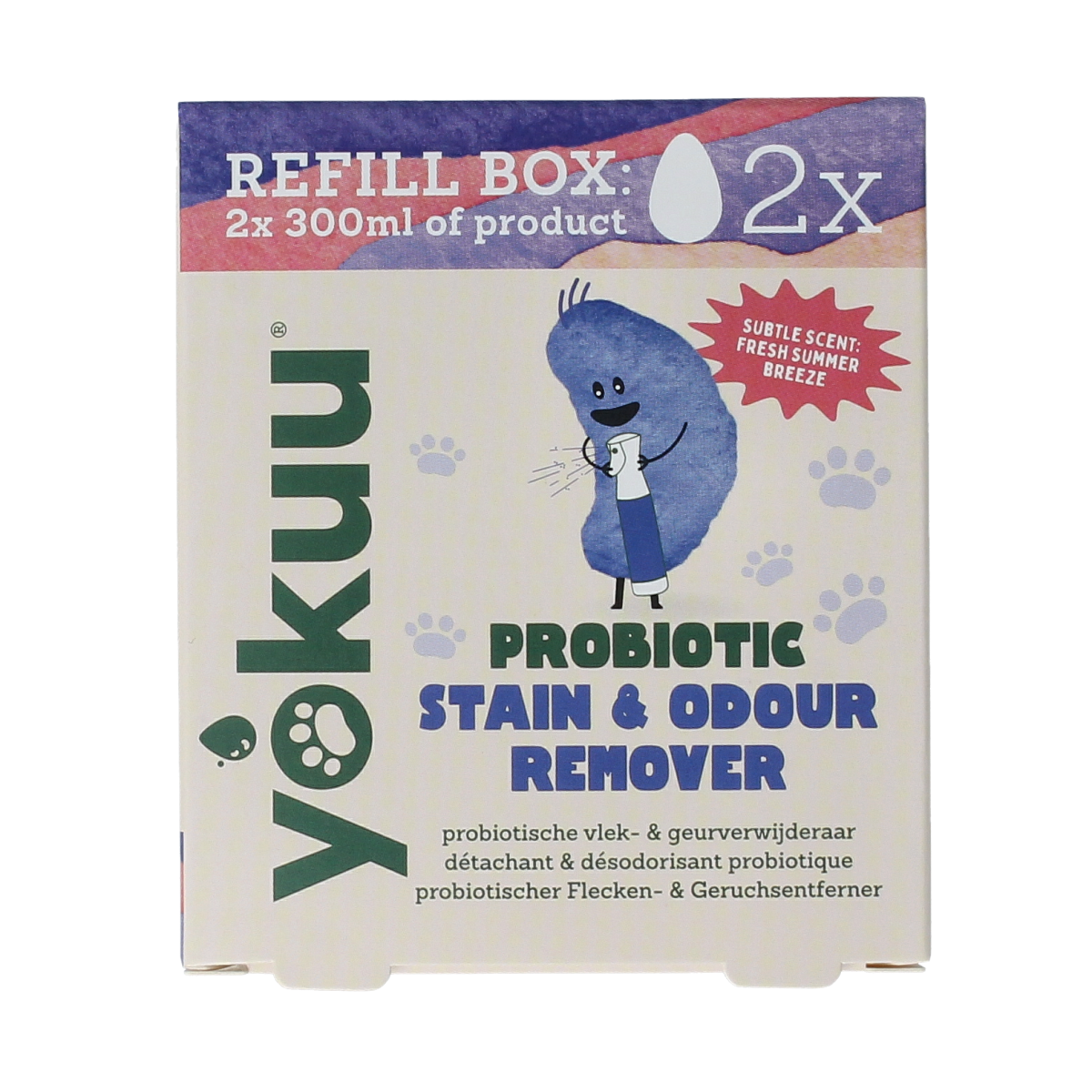 Yokuu Probio vlek & geurverwijderaar huisdieren refill 2.00 Stuks