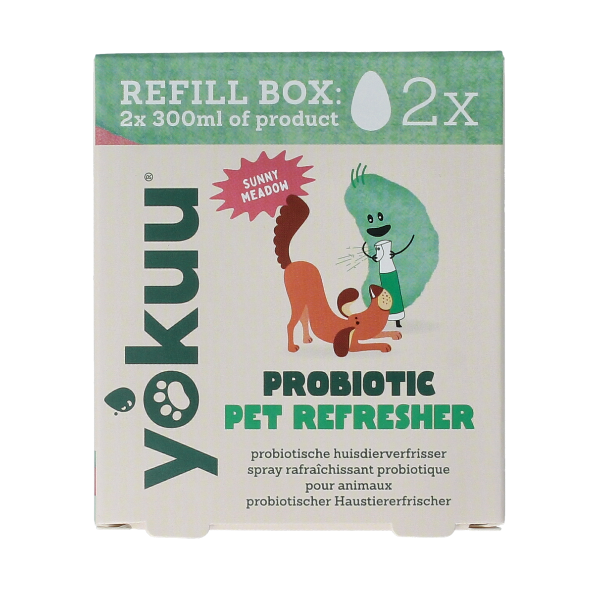 Yokuu Probio huisdierverfrisser refill 2.00 Stuks