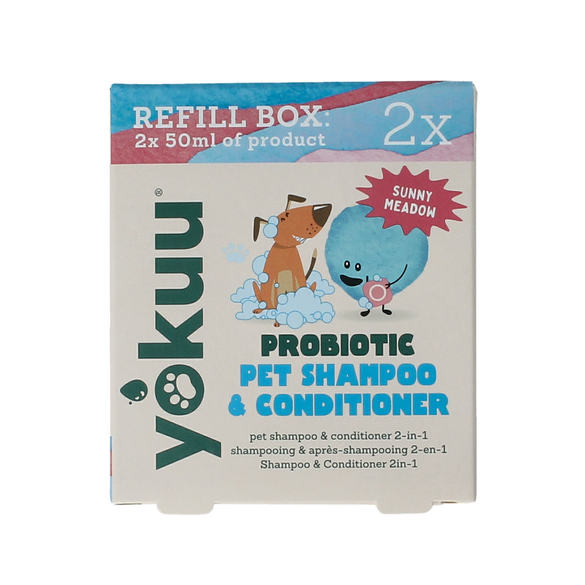 Yokuu Probio shampoo & conditioner huisdieren navul 2.00 Stuks