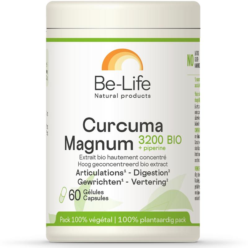 Be-Life Curcuma magnum 3200 + piperine bio 60.00 Softgels