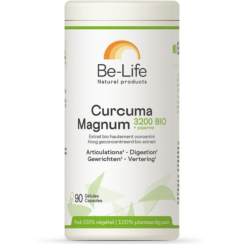 Be-Life Curcuma magnum 3200 + piperine bio 90.00 Softgels