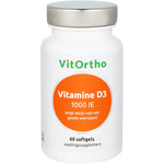 VitOrtho Vitamine D3 1000IE 60.00 Softgels