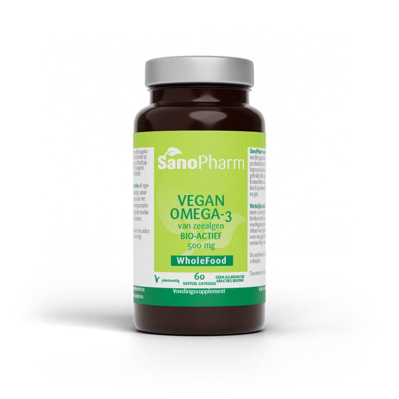 SanoPharm Vegan omega 3 60.00 Capsules