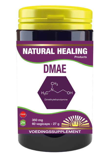 NHP DMAE 350mg puur 60.00 Vegetarische capsules