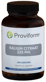 Proviform Kalium citraat 225mg 100.00 Vegetarische capsules