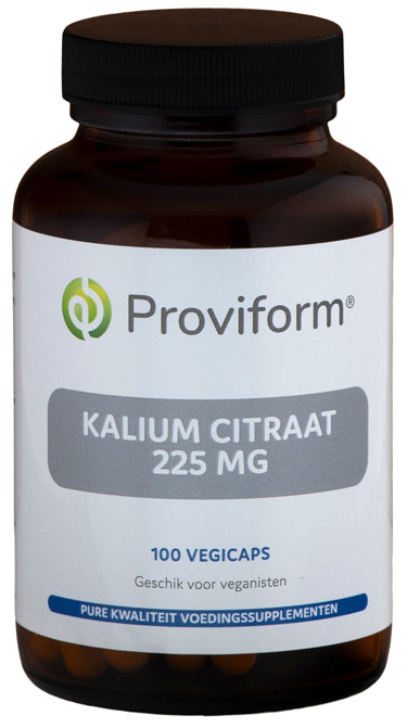 Proviform Kalium citraat 225mg 100.00 Vegetarische capsules