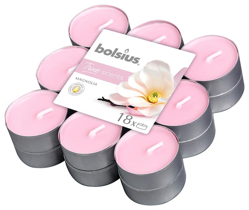 Bolsius True Scents theelichten magnolia 18.00 Stuks