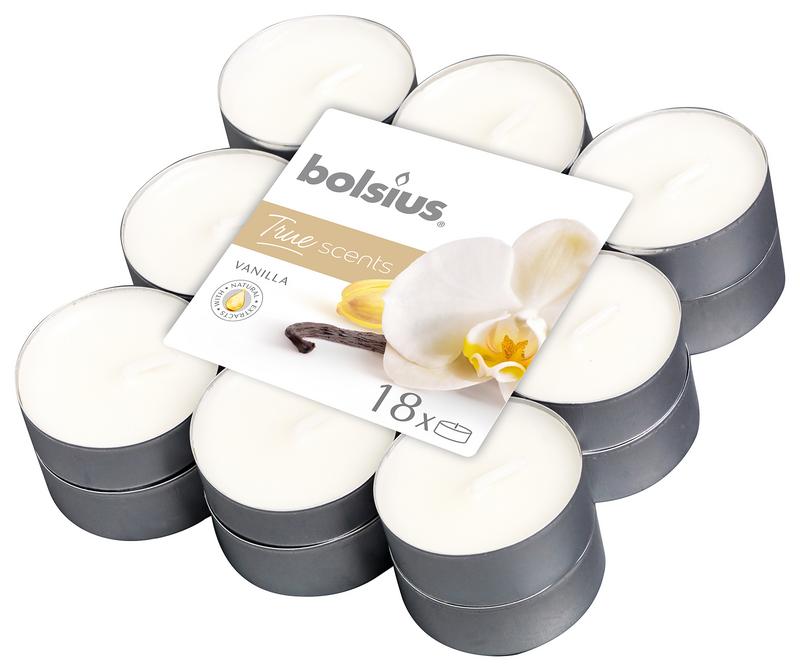 Bolsius True Scents theelichten vanille 18.00 Stuks