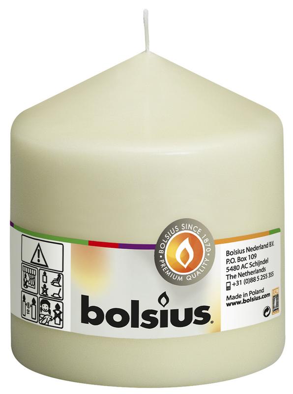 Bolsius Stompkaars 100/98 ivoor 1.00 Stuks