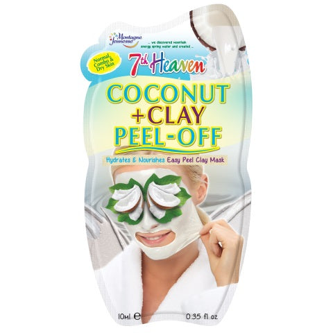 Montagne 7th Heaven face mask coconut & clay peel off 10.00 Milliliter