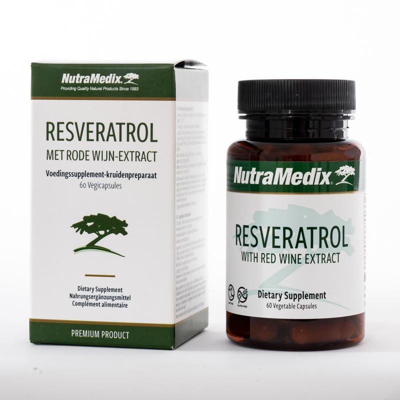 Nutramedix Resveratrol 60.00 Vegetarische capsules