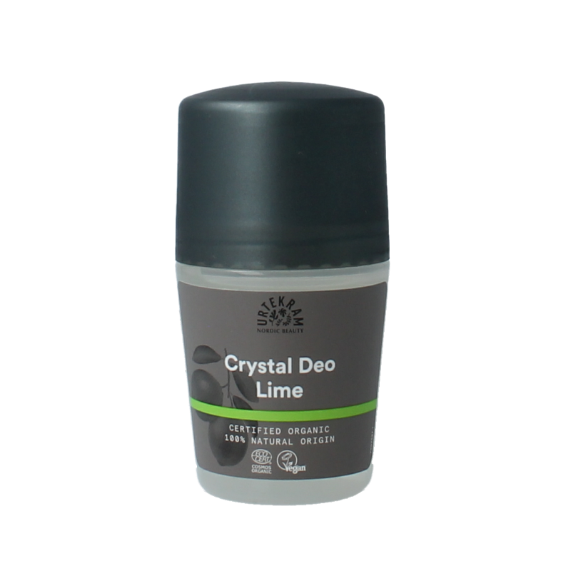 Urtekram Deodorant limoen kristal bio 50 Milliliter