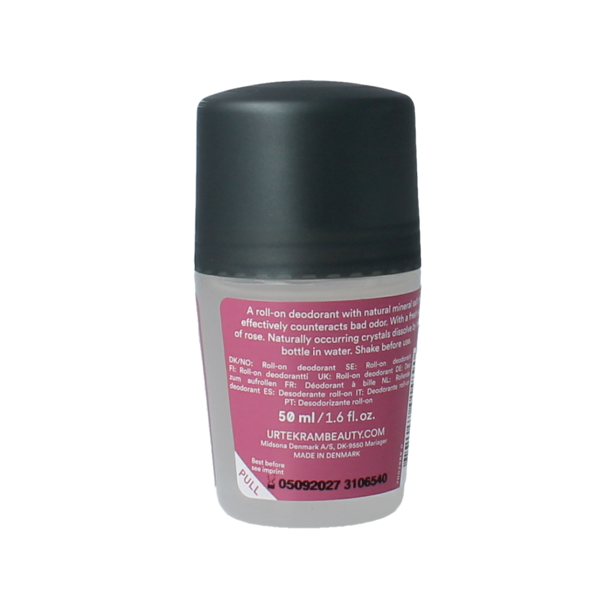 Urtekram Deodorant rozen kristal bio 50.00 Milliliter