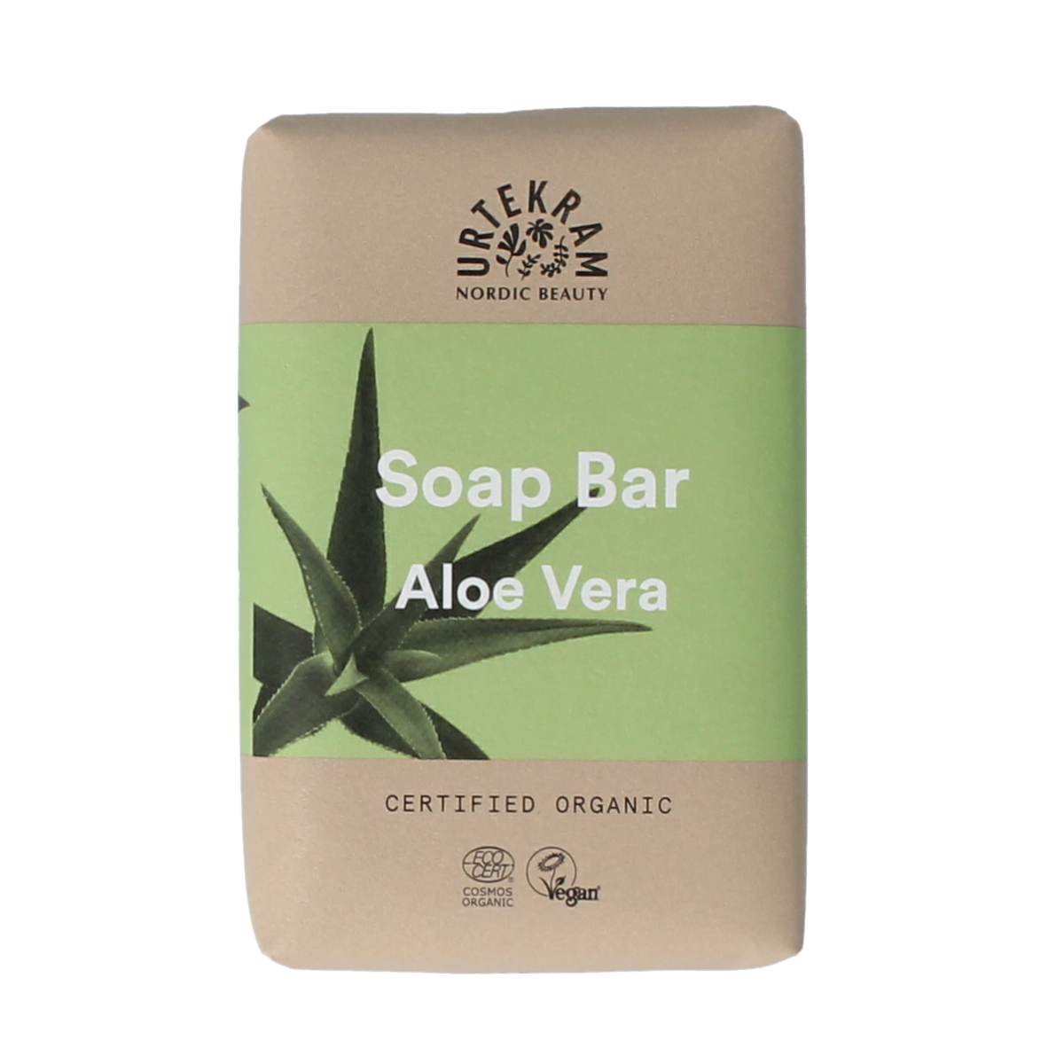 Urtekram Stukje zeep aloe vera bio 100.00 Gram