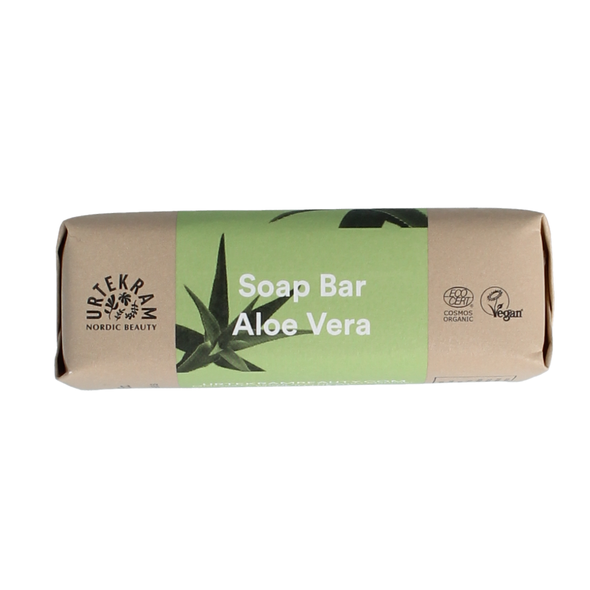 Urtekram Stukje zeep aloe vera bio 100.00 Gram
