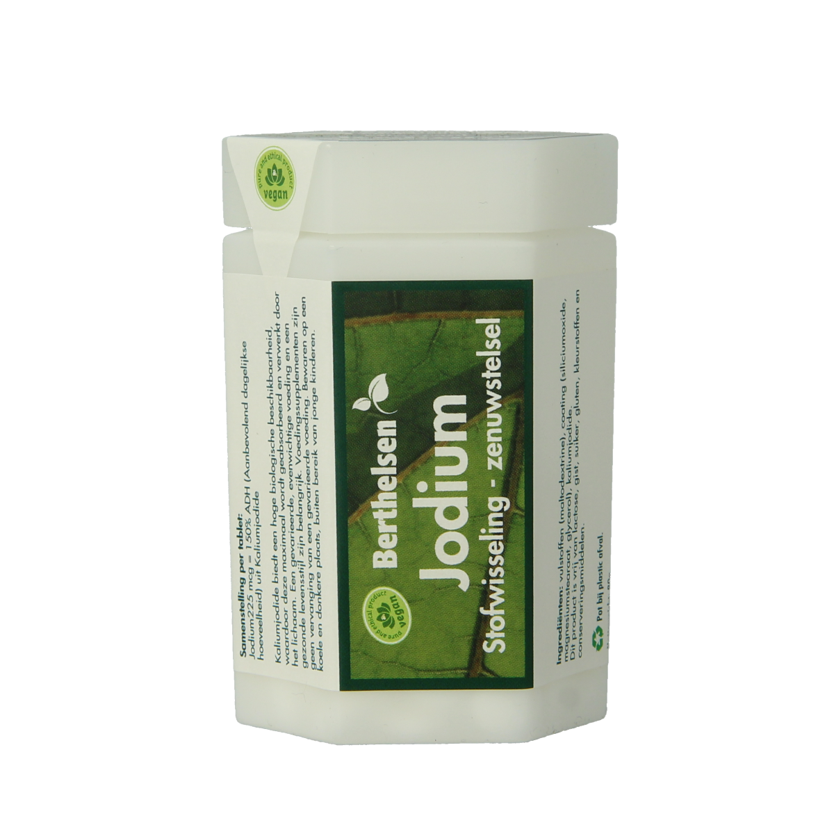 Berthelsen Jodium kaliumjodide 225mcg 180.00 Tabletten