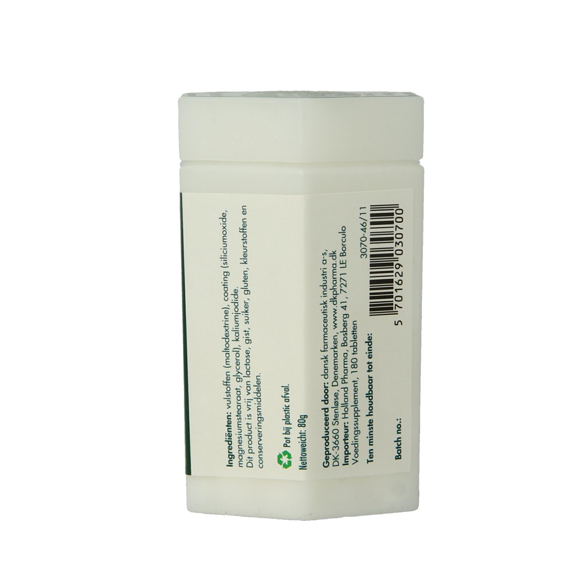 Berthelsen Jodium kaliumjodide 225mcg 180.00 Tabletten