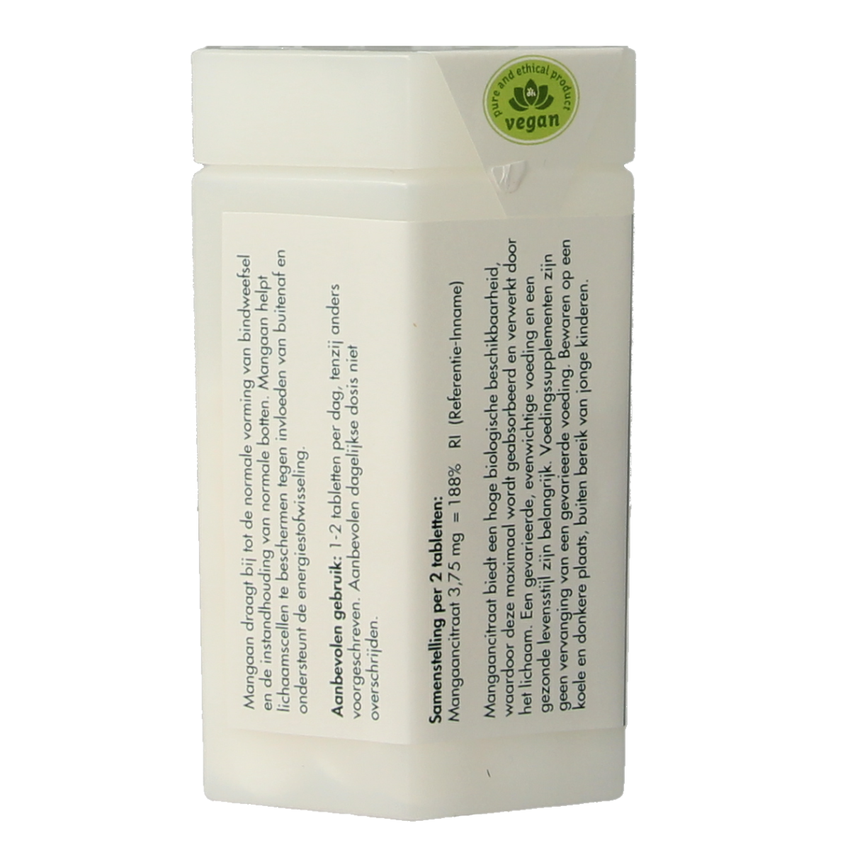 Berthelsen Mangaan citraat 3,75mg 250.00 Tabletten