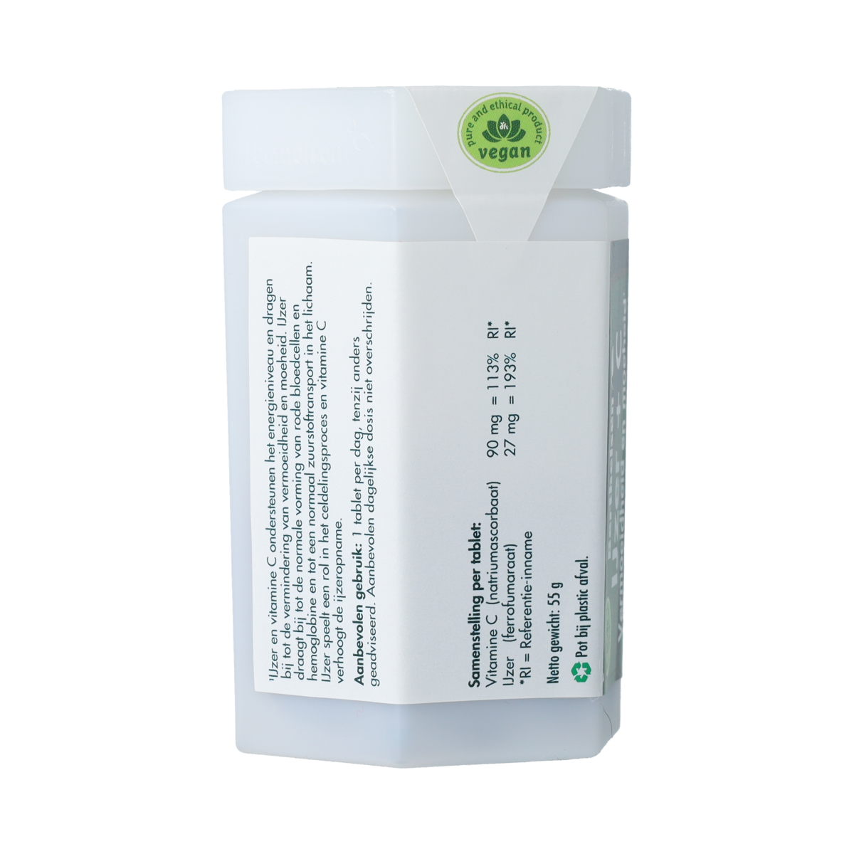 Berthelsen IJzer + vitamine C 90.00 Tabletten