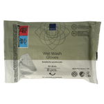 Abena Wet wash washandjes verzorgend 8.00 Stuks