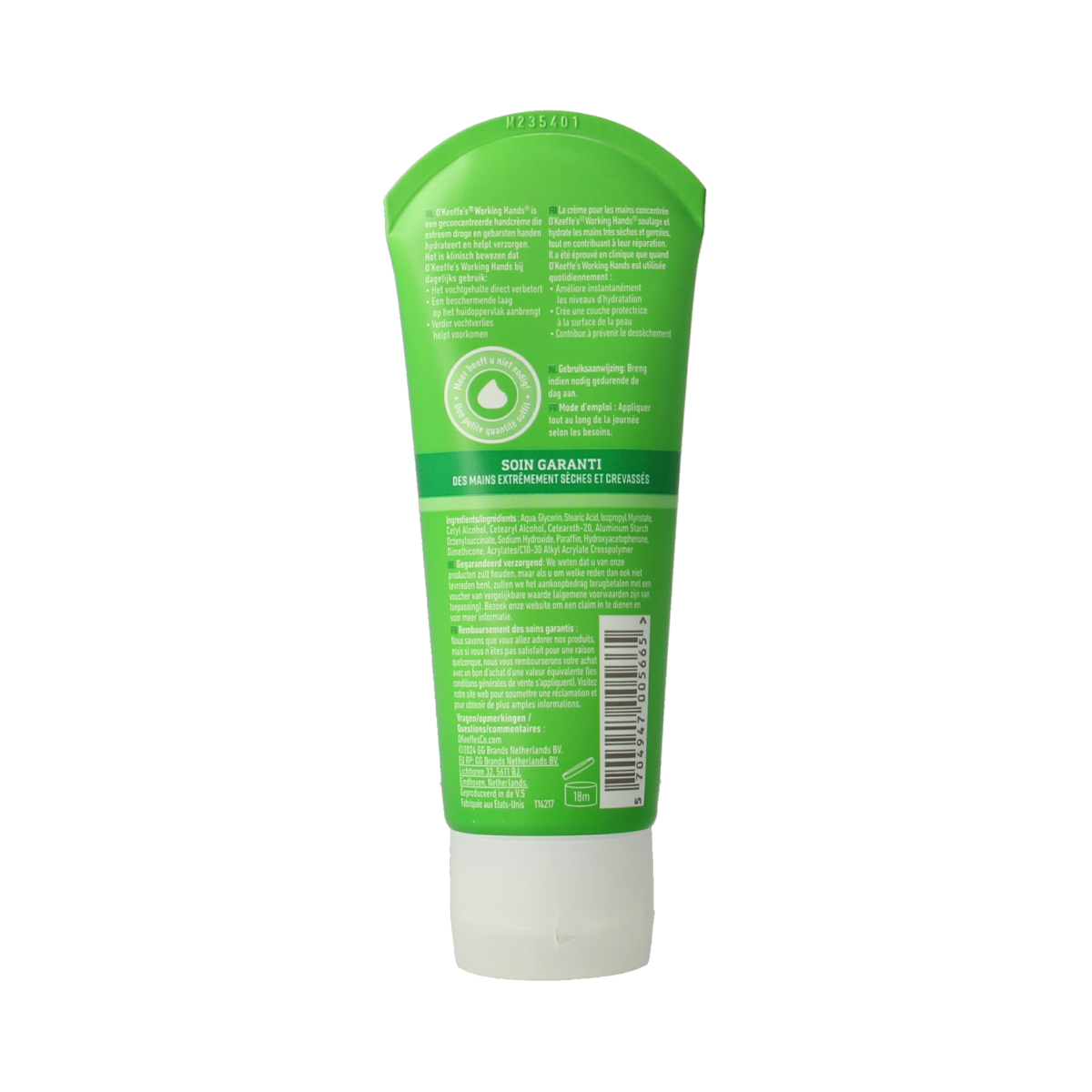 O'Keeffe's Workings hands tube 80.00 Milliliter