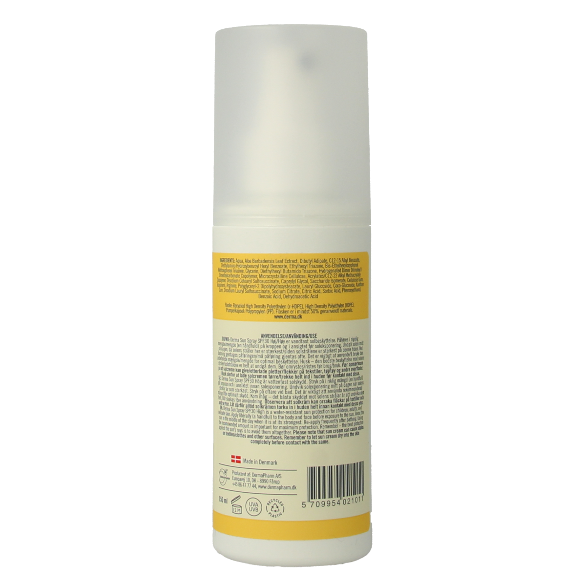 Derma Sun spray SPF30 150.00 Milliliter