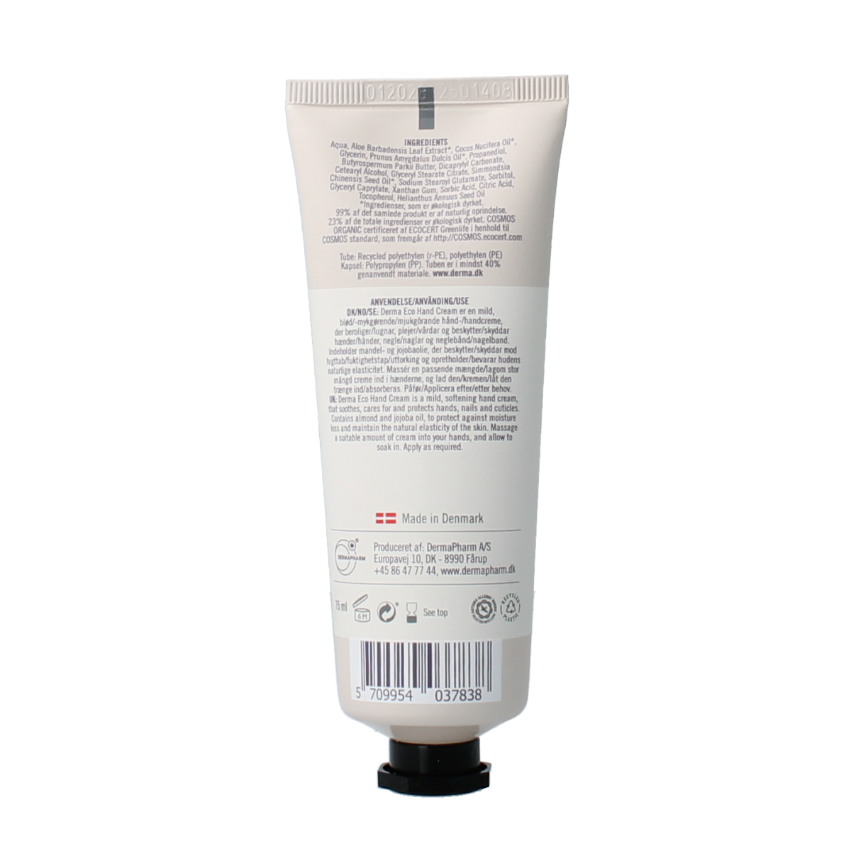 Derma Eco hand cream 75.00 Milliliter