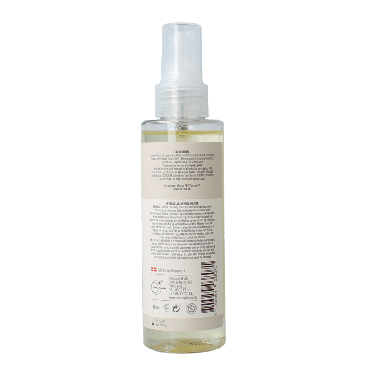 Derma Eco body oil 150.00 Milliliter