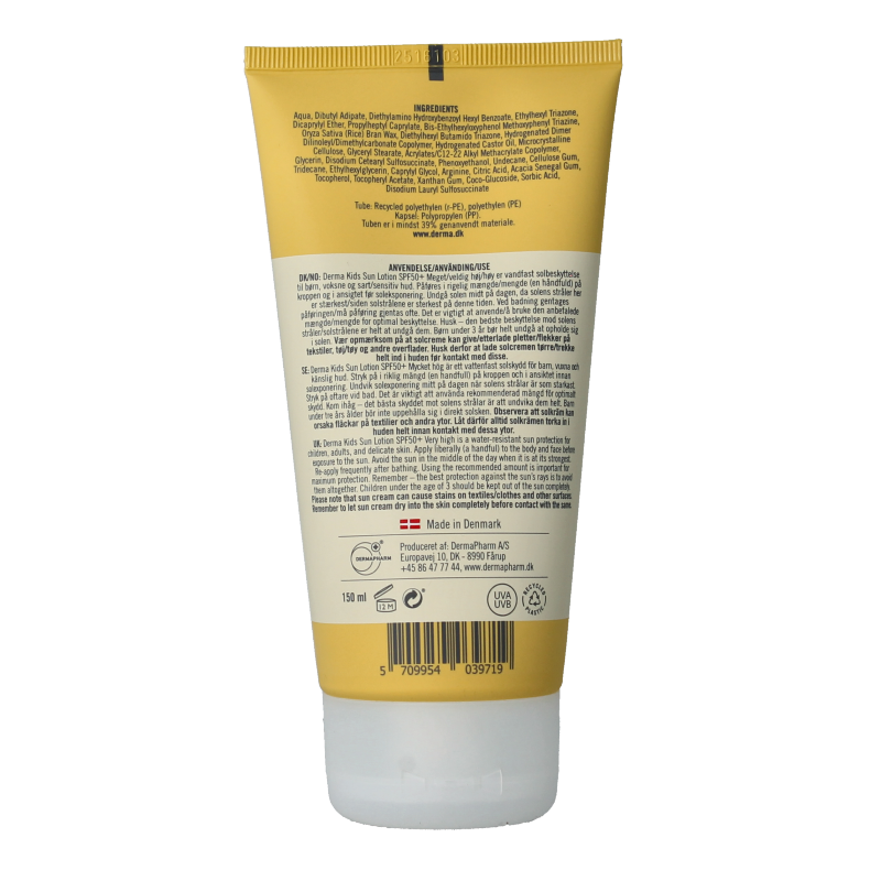 Derma Sun kids lotion SPF50 150 Milliliter