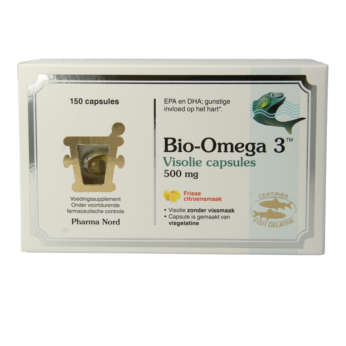 Pharma Nord Bio omega 3 visolie 150.00 Capsules