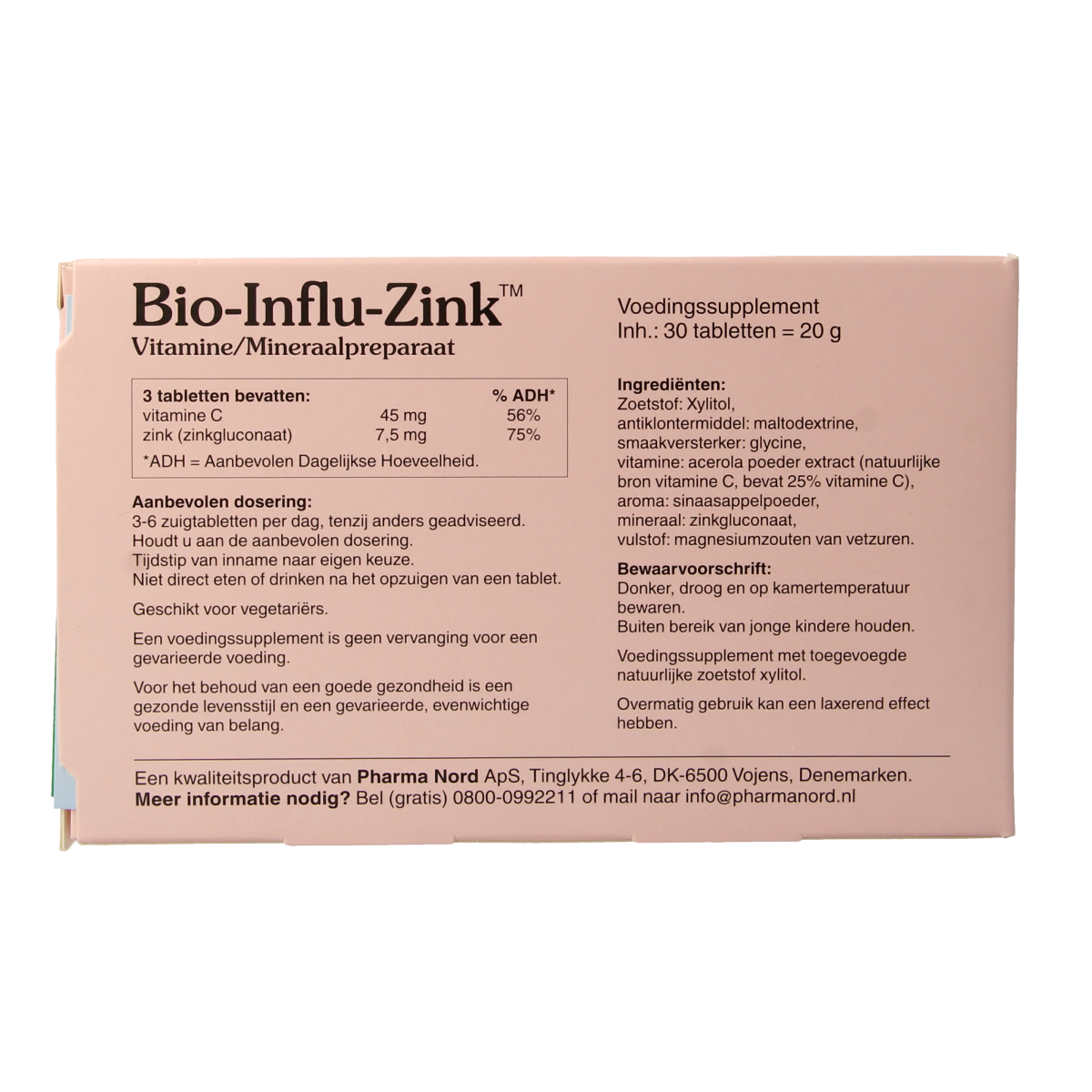 Pharma Nord Bio influ zink 30.00 Tabletten
