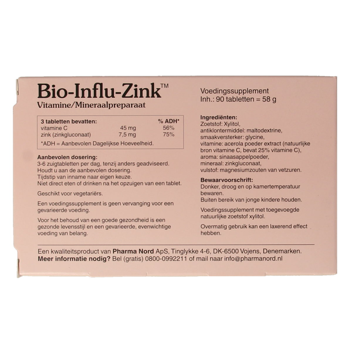 Pharma Nord Bio influ zink 90.00 Tabletten