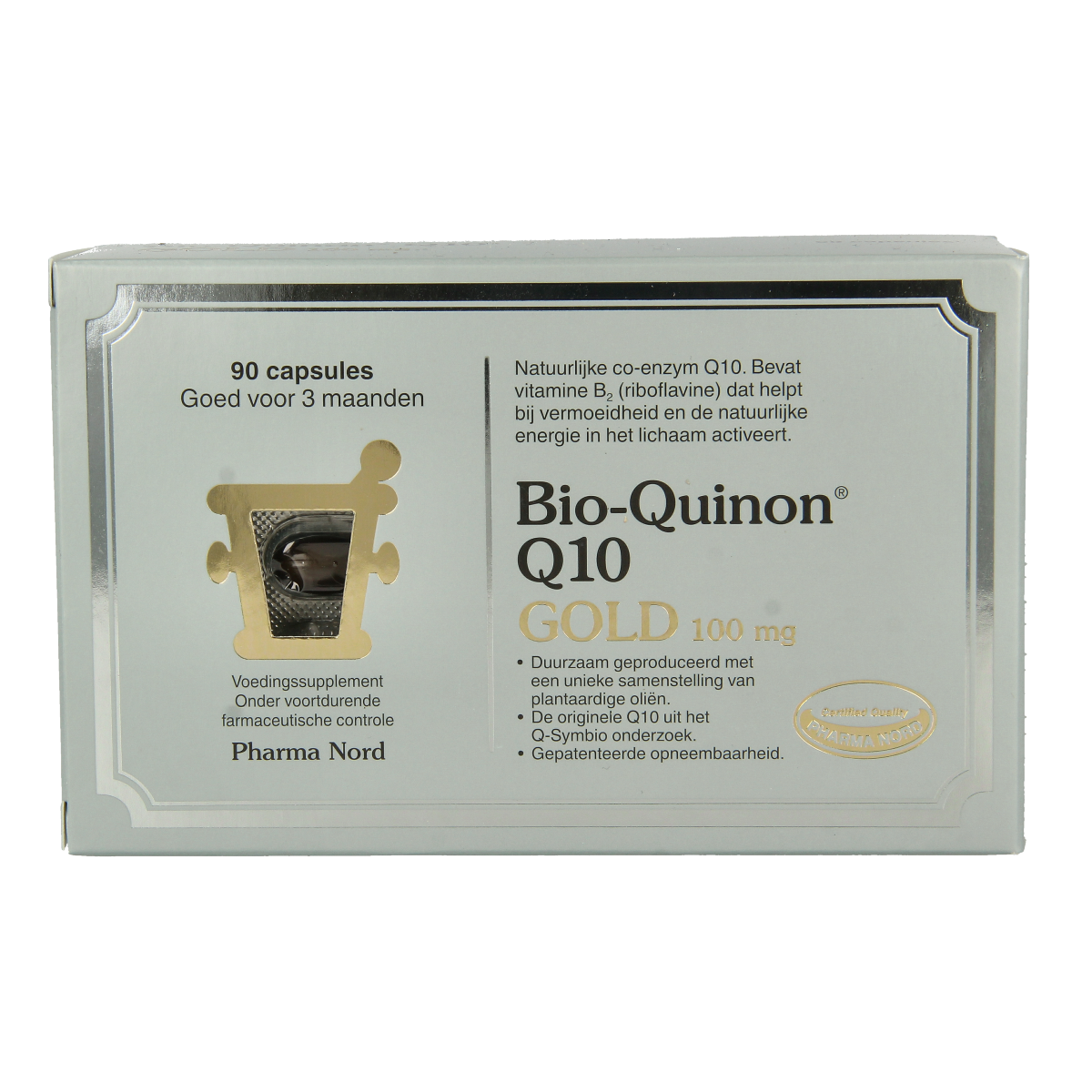 Pharma Nord Bio quinon Q10 gold 100mg 90.00 Capsules