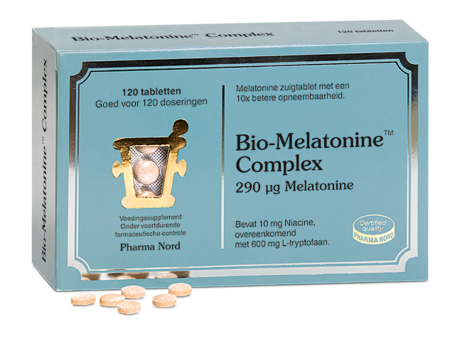 Pharma Nord Bio melatonine complex 290mcg 120.00 Zuigtabletten