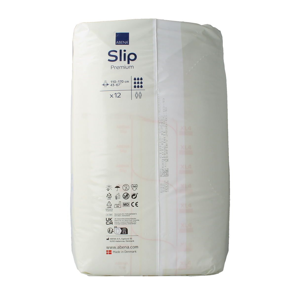 Abena Slip XL 4 premium 12.00 Stuks