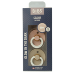Bibs Fopspeen maat 3 blush vanilla night 2.00 Stuks