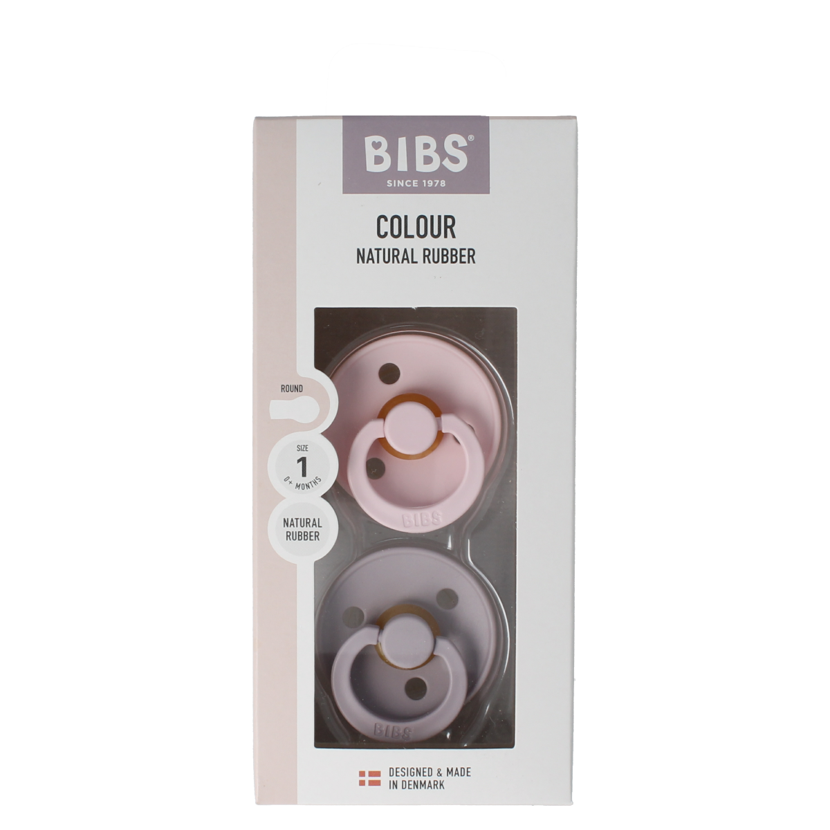 Bibs Fopspeen maat 1 blossom dusky lilac 2.00 Stuks