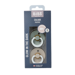 Bibs Fopspeen maat 3 sage vanilla night 2 Stuks