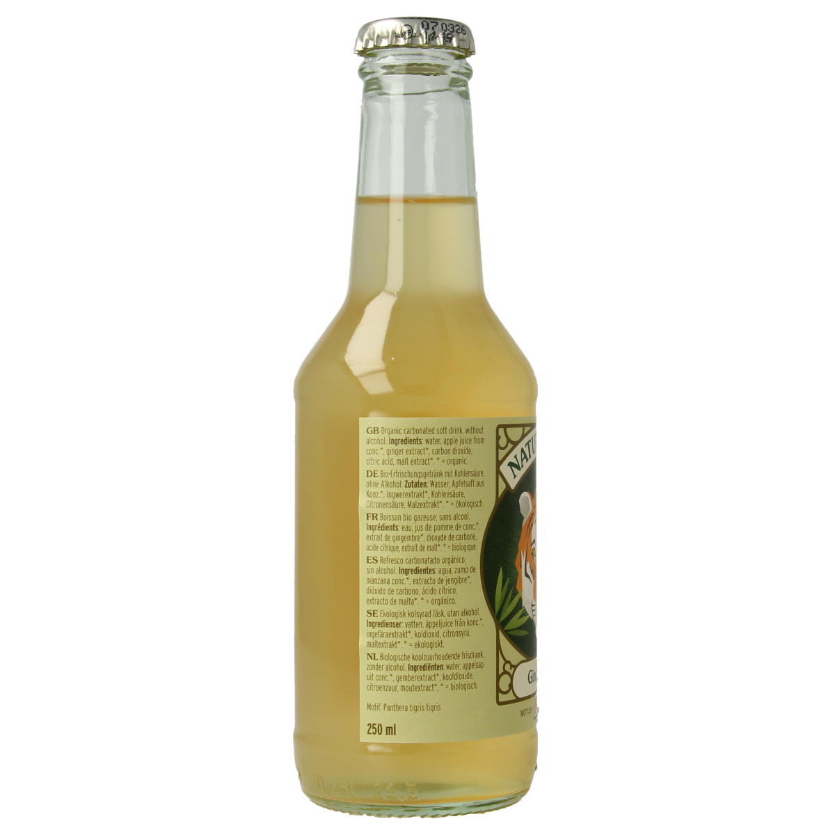 Naturfrisk Ginger ale bio 250.00 Milliliter