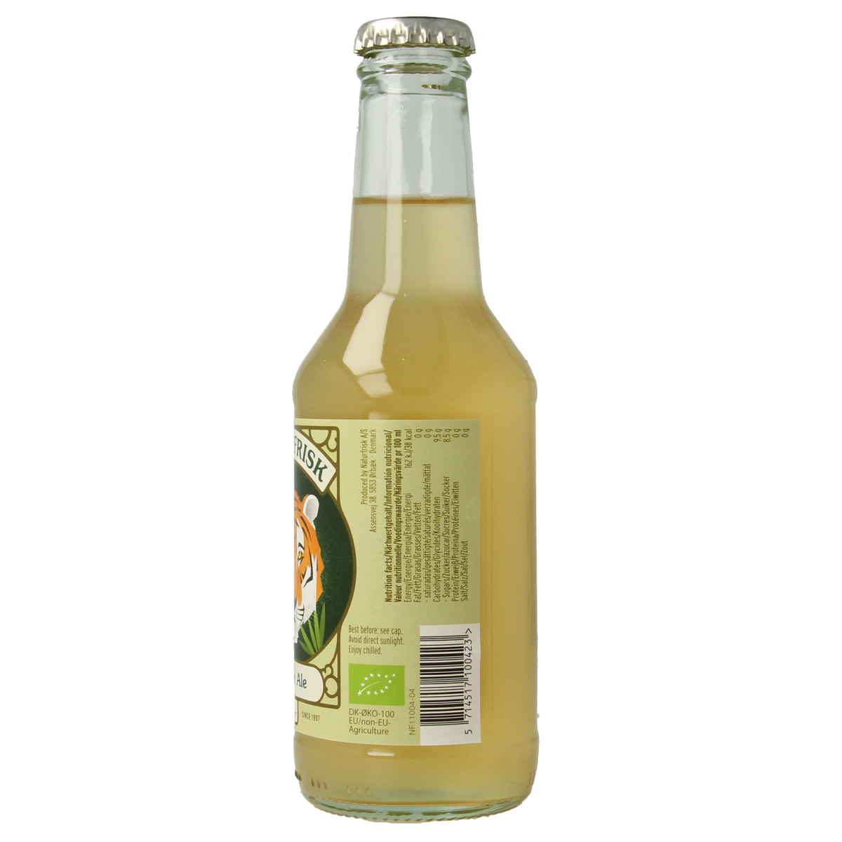 Naturfrisk Ginger ale bio 250.00 Milliliter