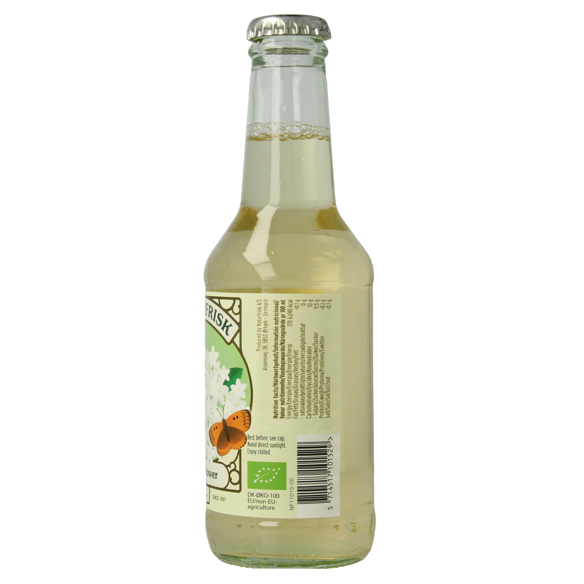 Naturfrisk Elderflower bio 250.00 Milliliter