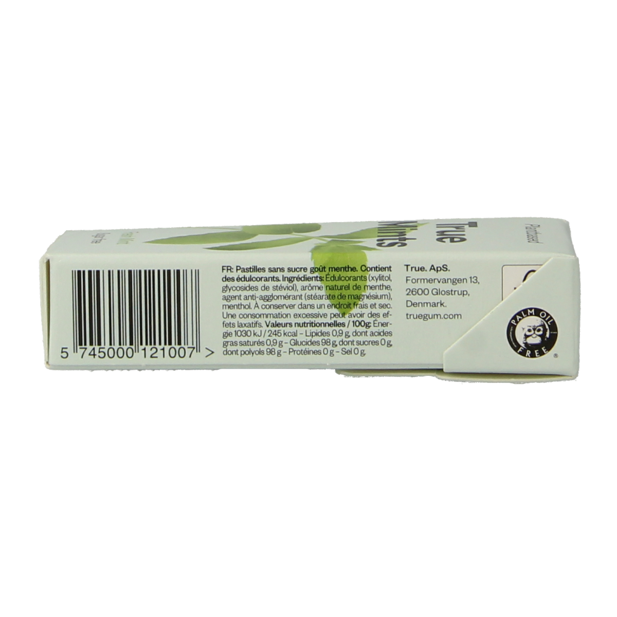 True Mints Fresh mint suikervrij 13.00 Gram