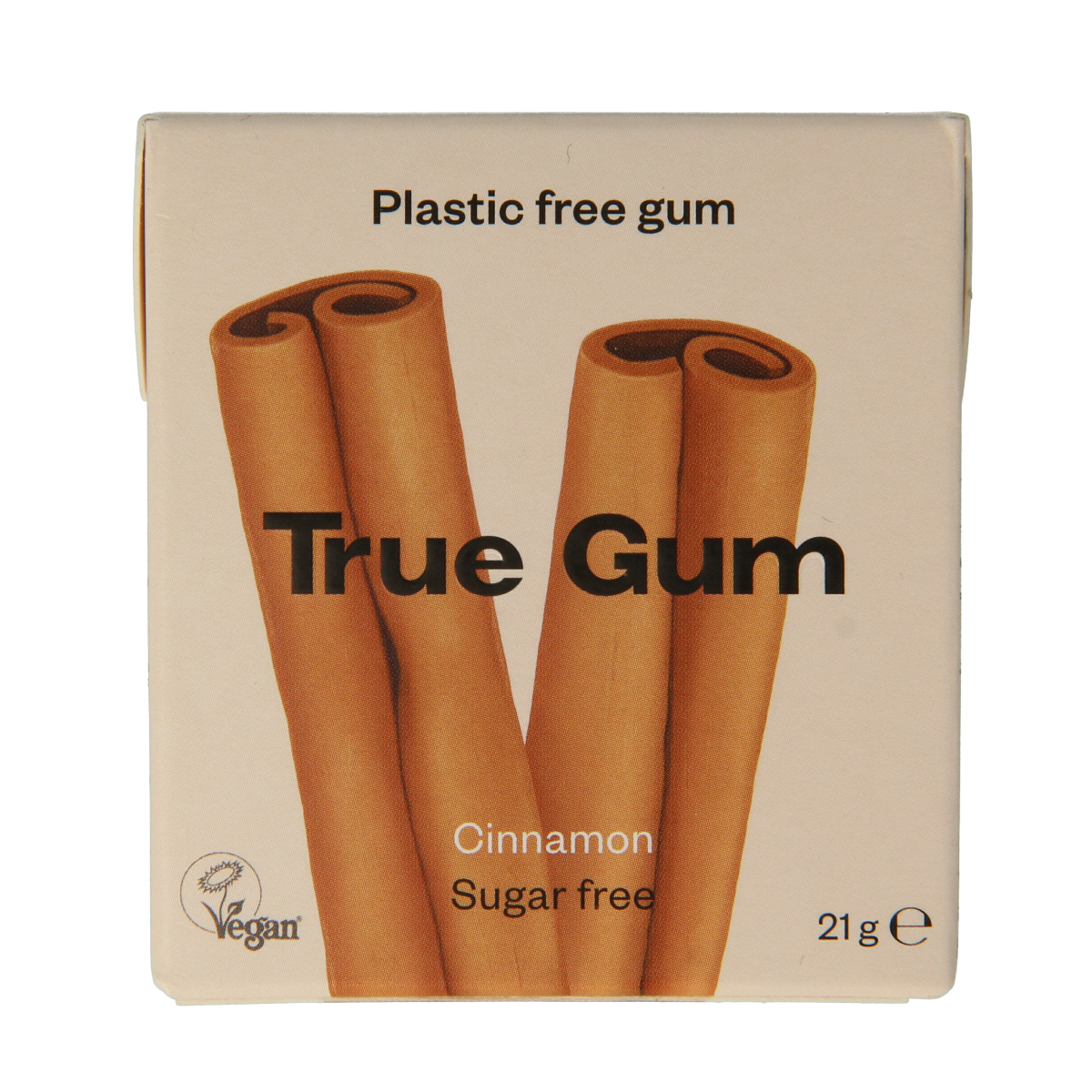 True Gum Cinnamon suikervrij 21.00 Gram