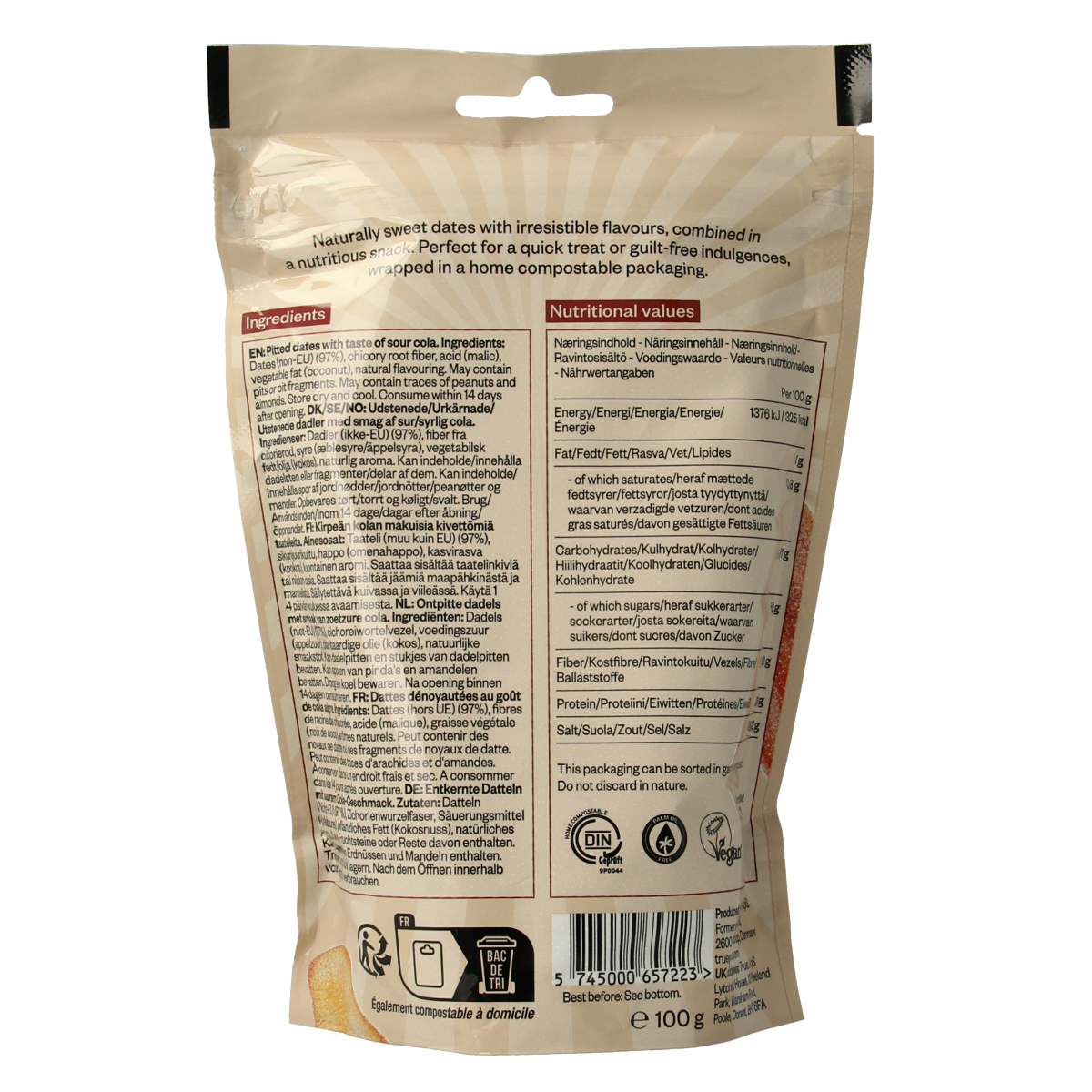 True Sour cola bio 100.00 Gram