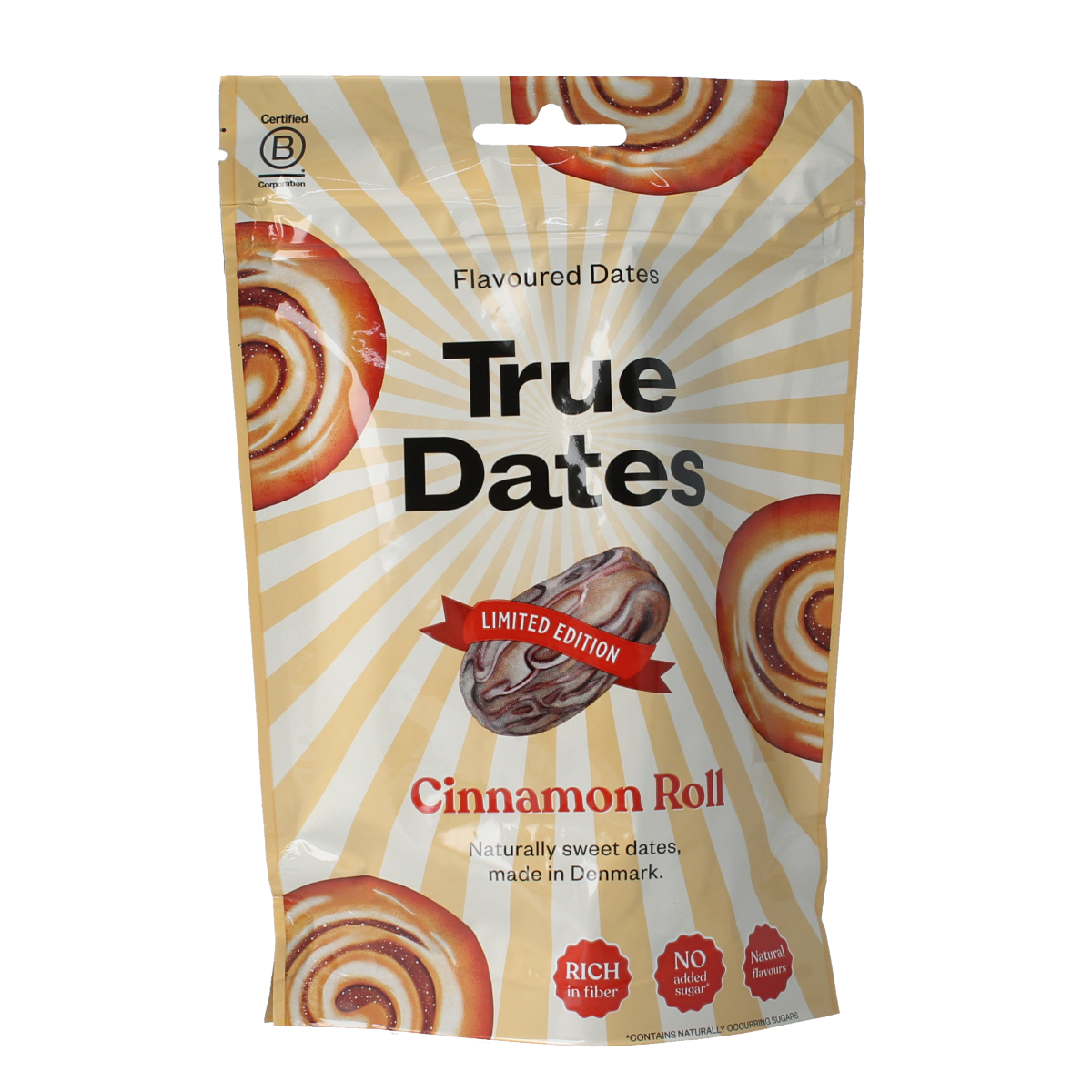 True dates Cinnamon roll 100.00 Gram