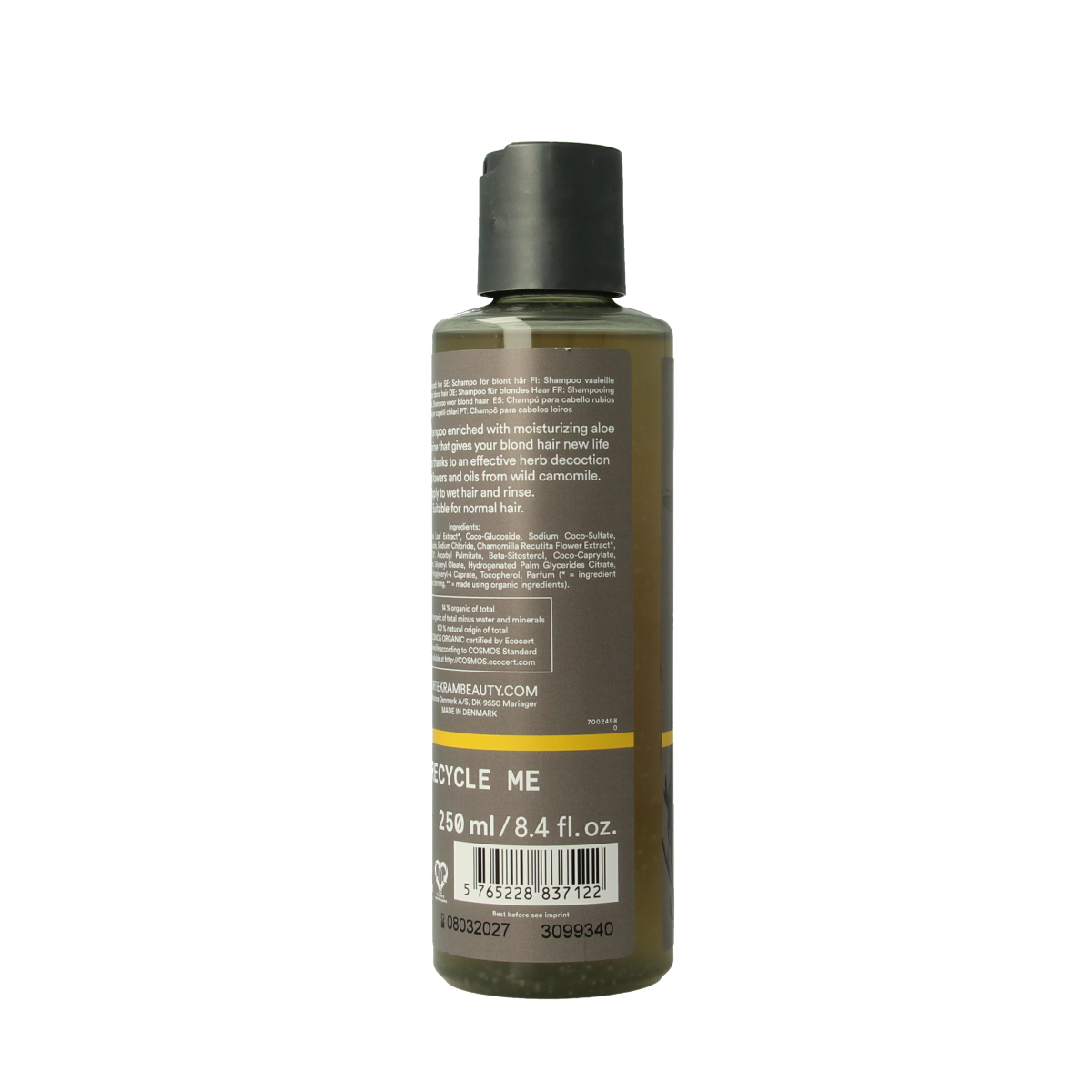 Urtekram Shampoo kamille 250.00 Milliliter