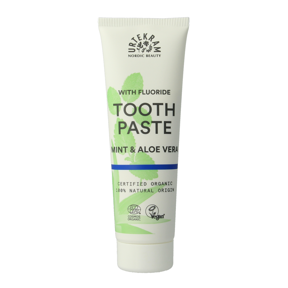 Urtekram Tandpasta mint fluoride 75.00 Milliliter